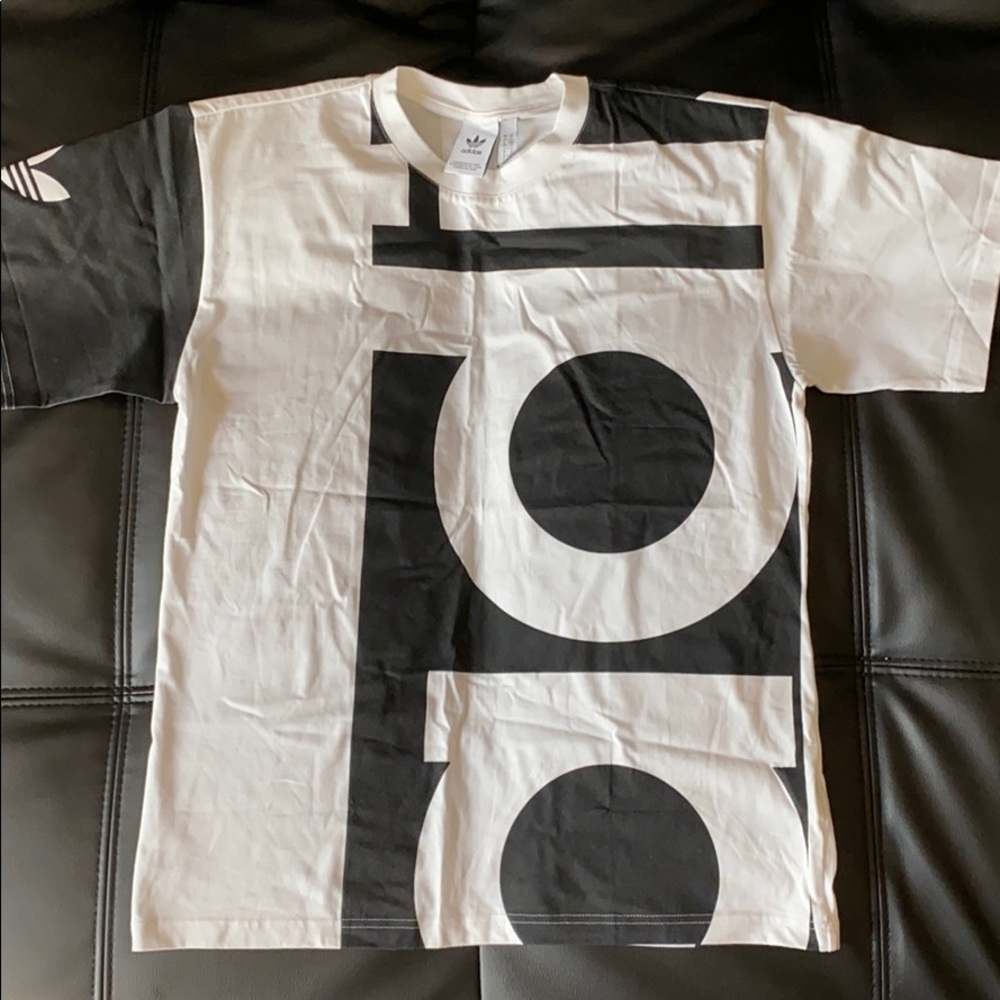 Black & White Adidas Shirt